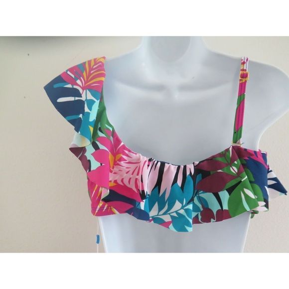 Bleu Rod Beattie Women's Sz 10 Multicolor Floral 2-Pc Swim Suit $130+ - Picture 8 of 10